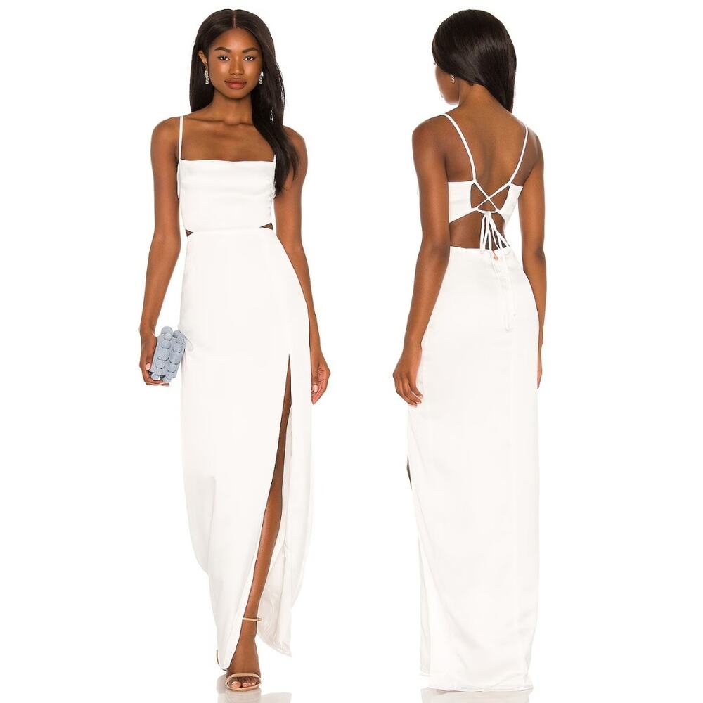 Nookie Stella Maxi Gown Bridal Wedding Bachelorette Party Formal Graduation S